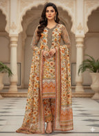 Printed Unstitch Lawn ARC-1